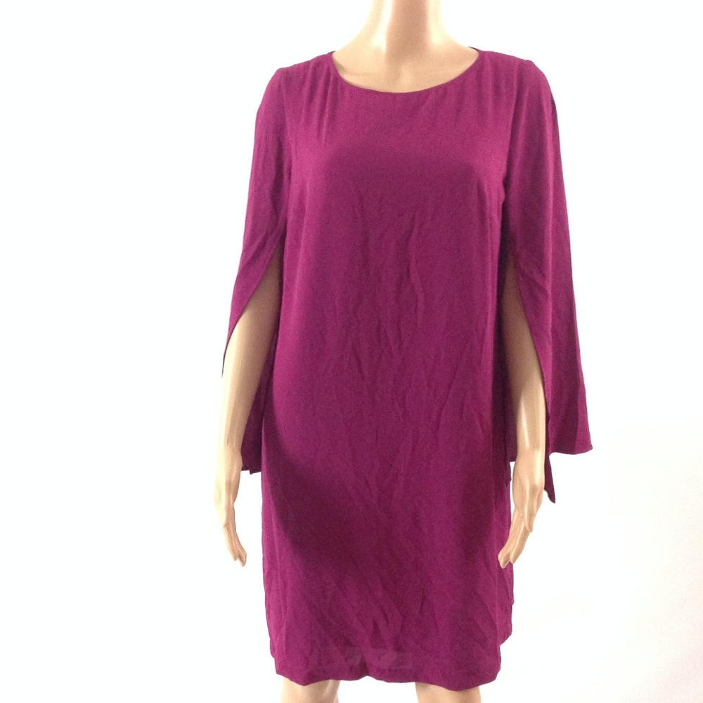 Women's Sheath Dress Stretch Purple Size 10